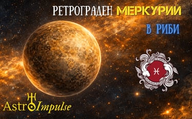 Ретрограден Меркурий 2026г.
