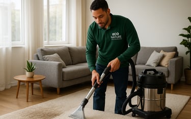 nettoyage écologique de tapis à domicile