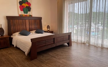 Deluxe room with sea or pool view balcony Corto del Mar Coron Palawan