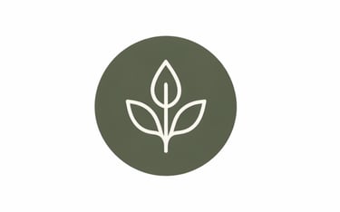 Emotional wellness and life coaching icon representing clarity, mindfulness, and inner balance