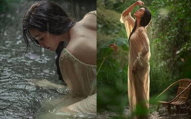 Lưu giữ khoảnh khắc lãng mạn với concept cơn mưa mùa hạ