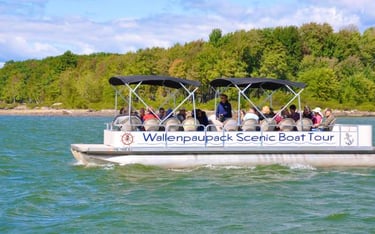 wallenpaupack scenic boat tours in hawley pa offers guided tours of the lake