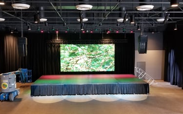 DaVinci School "Black Box Theater" El Segundo, CA - MW Audio Visual