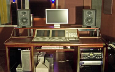 Recording Studio Installation by MW Audio Visual - Eastwood's Studio Marina del Rey, CA