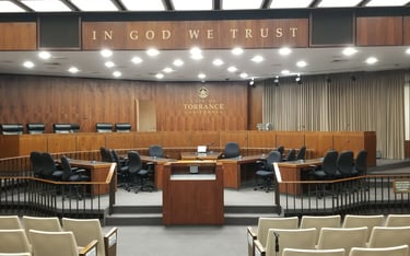 City of Torrance Council Chambers - MW Audio Visual