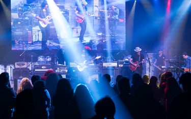 MW Audio Visual Concert Venue Design and Installation - Steve Vai at Live House Hollywood