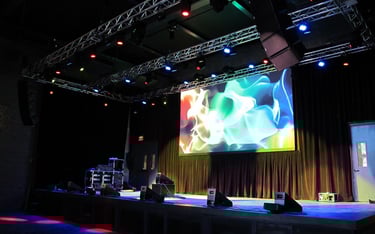 MW Audio Visual Concert Venue Design and Installation - Live House Hollywood