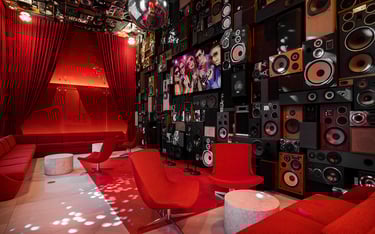 Nightclub Audio Visual Installation by MW Audio Visual - Modera Hollywood Nightclub