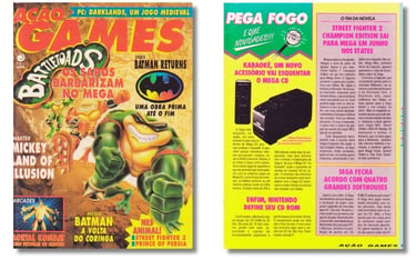 Revista Ação Games 32, Abril de 1993