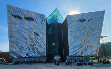 Titanic Belfast Museum in Belfast, Ireland