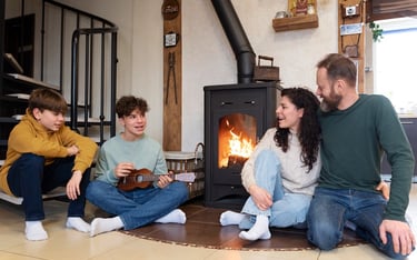 Chimenea de leña