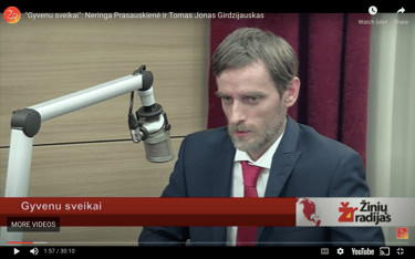 Tomas Žinių Radijuje