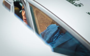 Llegada de la novia a la iglesia