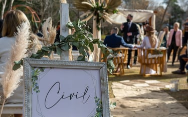 Ceremonia civil en alta gracia