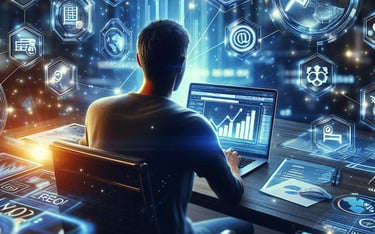 Una persona descubriendo qué es el marketing digital y para qué sirve