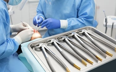 Pinzas de extracción dental con mango dorado: Guía completa de diseño y selección modernos