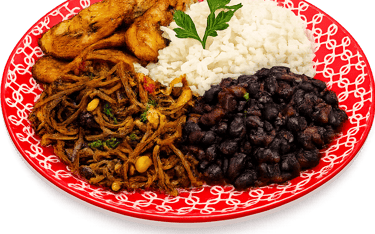 Traditional Venezuelan Dish Take Away