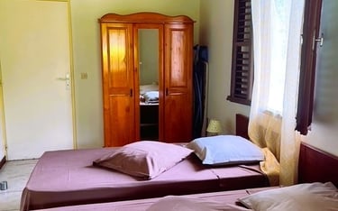 chambre double modulable en deux lits séparés