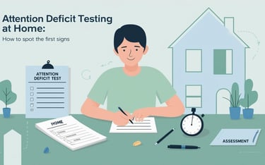 Evde dikkat eksikliği testi