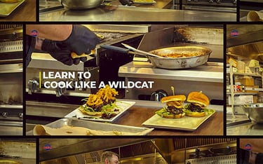 CLAW (Cook Like a Wildcat) promo created by JCWalshCreative Video Editing