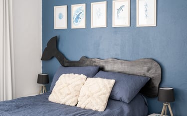 Quinta Sao Roque Whale studio bedroom