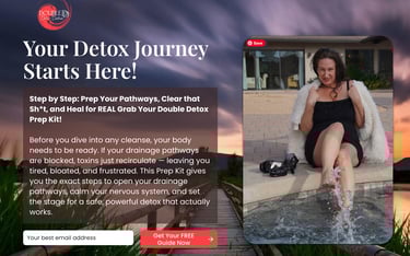 Double Detox Lead Magnet Screenshot