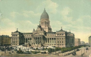 Congreso de la Nación, Av. Entre Ríos 51, CABA, año 1896