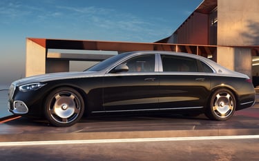 Mercedes Maybach VIP transfer limousine in Bodrum