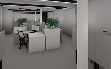 Biuro "8 devices" interjeras