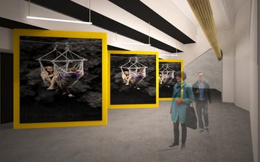Konkursas Siemens arenai: interjeras