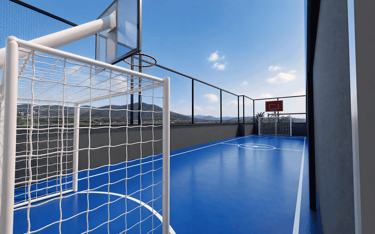 Quadra esportiva do condomínio Bella Vita Itaquera