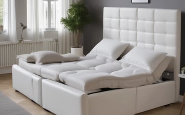 Adjustable twin beds with drawers Amazon affiliate link