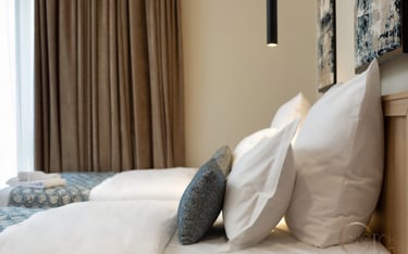 modern furnishings and elegant lighting