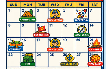 Be sure to keep track of all our fun activities coming up!