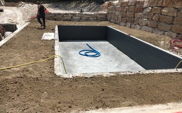 Travaux piscine