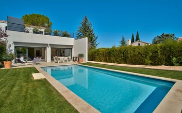 Vue piscine