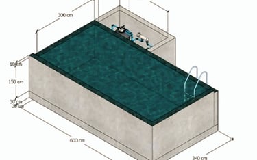 gambar 3 d kolam renang minimalis oleh dayanapool