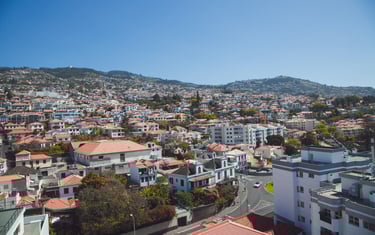 Views from around Funchal, Madeira in Portugal