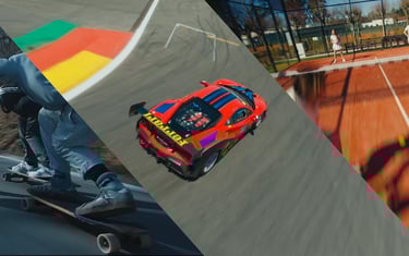 Différents plan filmé en drone FPV