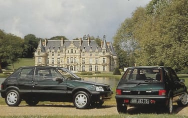 peugeot 205 gentry 19921 vert sorrento