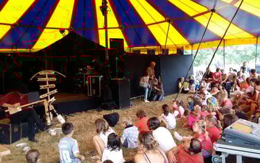 Photo du spectacle Le voyage d'une corde au couvre feu festival