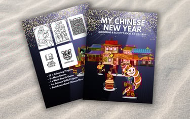 My Chinese New Year: Colouring & Activity Book 