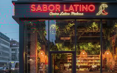 WebPro247 I Web Examples Sabor Latino