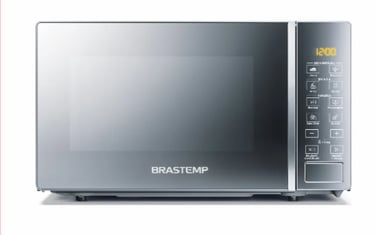Micro-ondas Brastemp 20 Litros Em Inox Espelhado - Bms20ar
