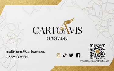 carte de visite numérique cartoavis