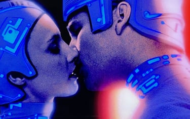 Tron - Flynn and Yori, Man and Program