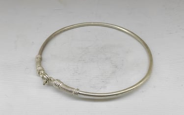 "Handmade plain tribal choker–ethnic neck jewelry for women-for worldwide trade"