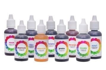 corante cosmético sabonete