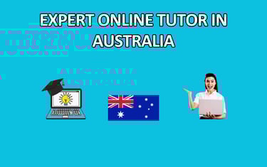 Get expert online tutor in Australia