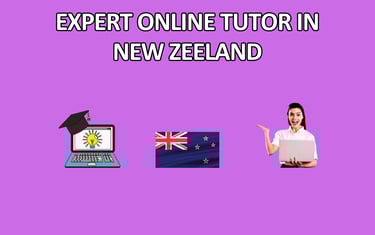 get expert online tutor in New Zeeland